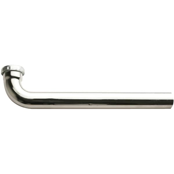 All-Source 1-1/2 In. x 20 In. Satin Nickel Waste Arm 2522SN - main